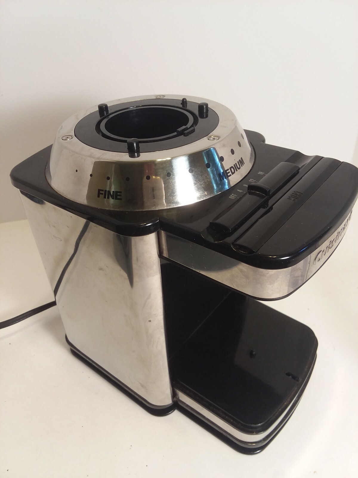 BASE & MOTOR ONLY for A Cuisinart CCM16PC Coffee Bean Grinder GC Used