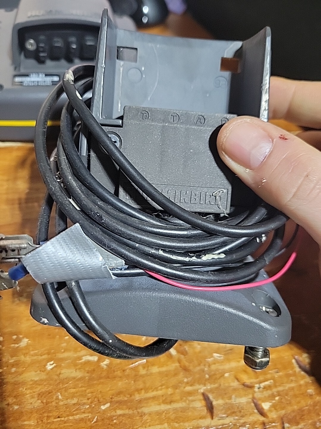 Hummingbird 100SX Head Unit and Transducer USED Depth Fish Finder eBay