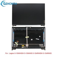 New LCD Back Cover For Lenovo Legion 5-15IMH05H -15ARH05H Black 5CB0Z21035
