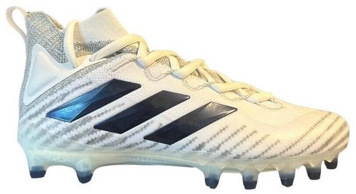 Adidas Freak Ultra 20 Primeknit White Blue Football Cleats  display picture 3