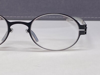 ic! Berlin Brille Kinder Jungen Mädchen Schwarz oval Chika