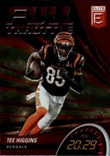 2022 Donruss Elite Tee Higgins #FT9 Full Throttle Pink Cincinnati Bengals 15A