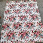 Vtg Ralph Lauren Pink Floral 2 Twin Duvet Covers + 2 Bed skirts Cottagecore Girl