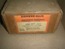 Siemens -Allis Allis-Chalmers size 00/0/1 coil 115VAC 25-107-028-805 3 available