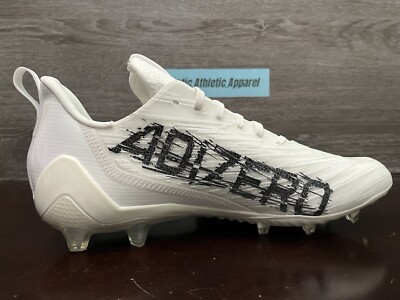 adidas Adizero 12.0 Football Cleats White Black Men display picture 1