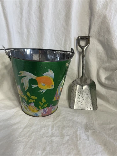 Vintage Ohio Art Bucket And Sand Shovel