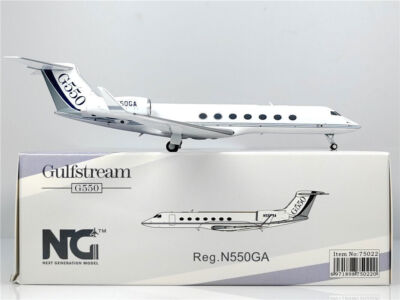 1/200 NG Model Gulfstream G550 Business Jet Alloy Aircraft Model N550GA Figure