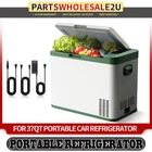 1x New 37QT Portable Car Fridge Cooler Refrigerator Freezer 34.9L 12/24V DC 60W