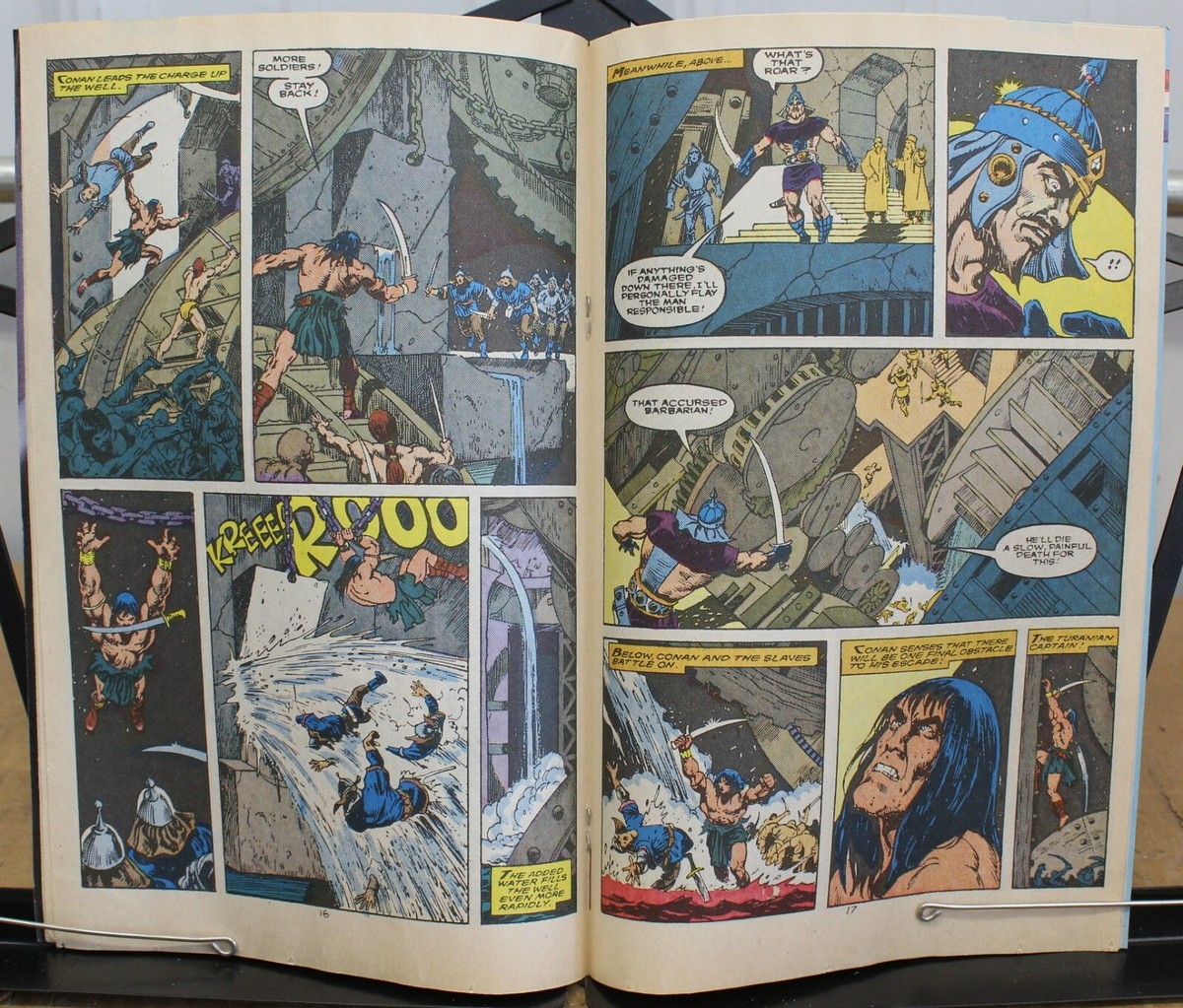 Conan: The Barbarian NO. 215 Feb Marvel Comics | eBay