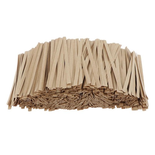 1000pcs paper twist binder decorative twist ties for bread tea - Picture 10 of 24