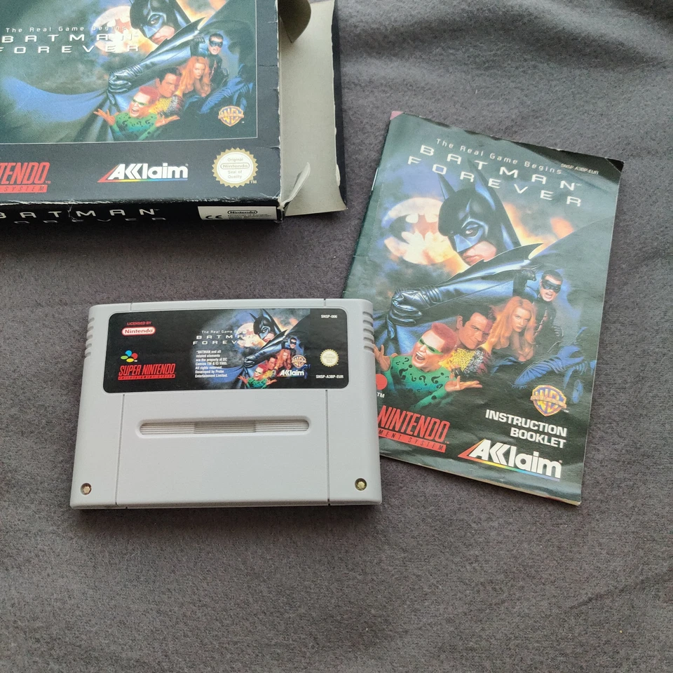 Batman Forever (Super Nintendo) - SNES Spiel - Game - Bild 4 von 4