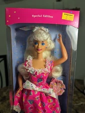 1996 VINTAGE BIRTHDAY SURPRISE BARBIE #16491 NRFB MINT CONDITION