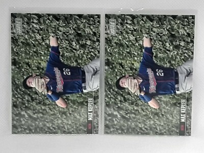 (2x) Max Kepler 2021 Topps Stadium Club Baseball - #146 - Minnesota Twins
