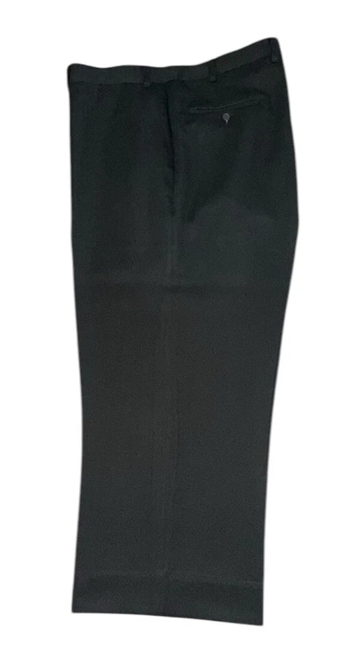 Pantalones de vestir negros para hombre ALEXANDER LLOYD talla W48 x L27 100 % poliéster Foto 4 de 4