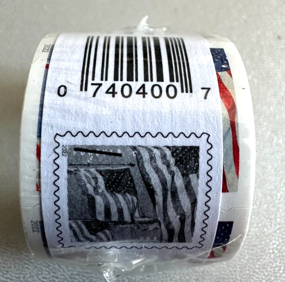 SC#5657 - 2022 US Flag (APU) Full Coil Roll MNH (Sealed) #2 - Image 3 of 4
