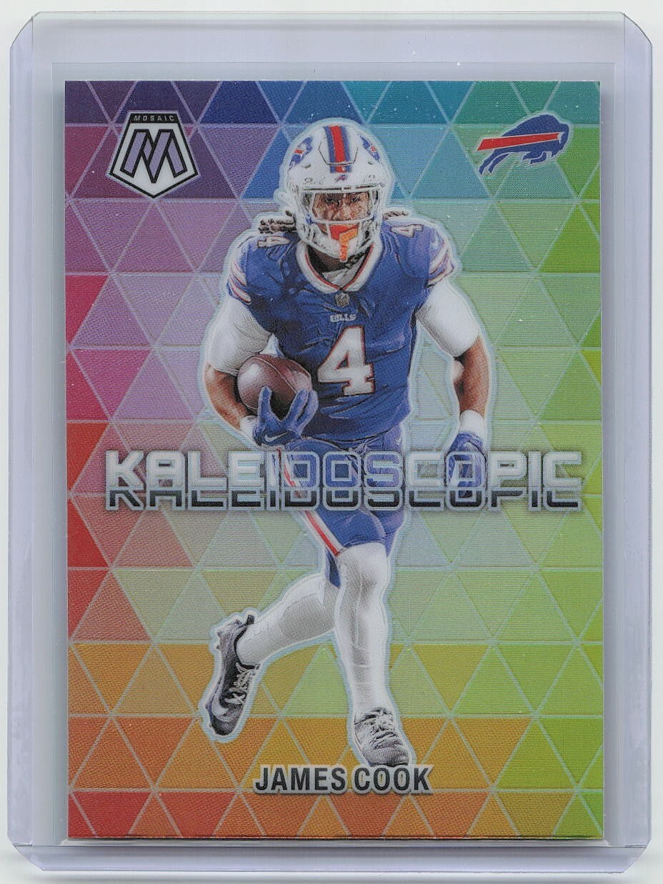 JAMES COOK 2024 Panini Mosaic KALEIDOSCOPIC PRIZM Bills #1