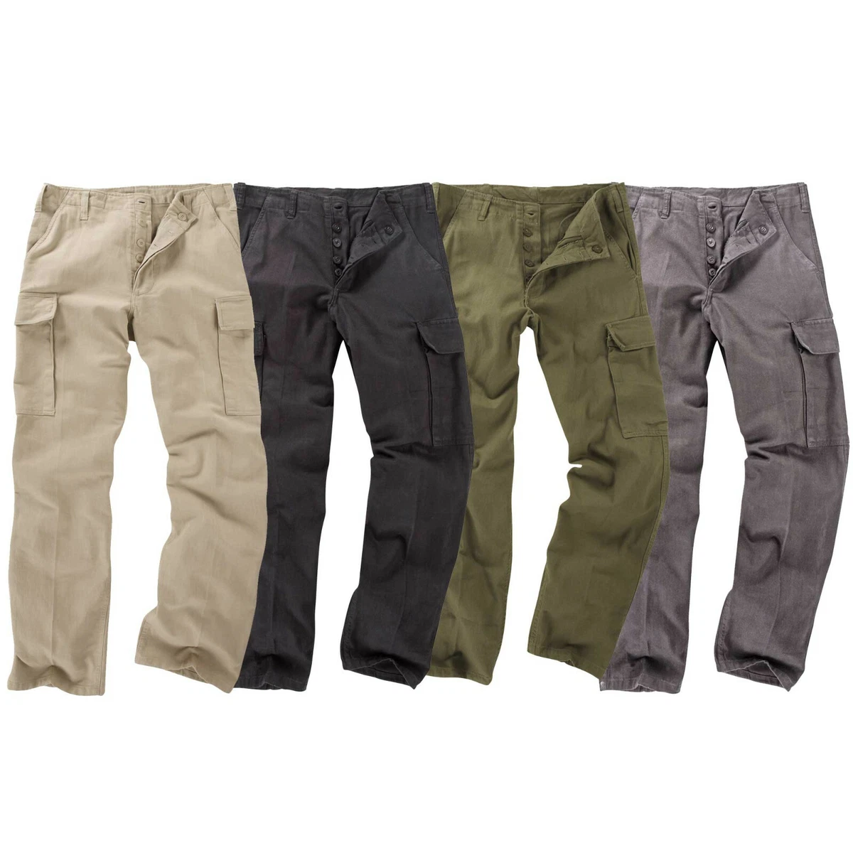 Army Moleskin Cargo Pants – Top Rank Vintage