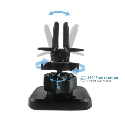 Car Mount Air Vent Magnetic Phone Holder 360 Rotation For iPhone Galaxy GPS - Picture 8 of 8