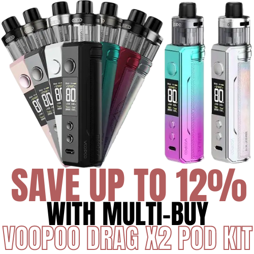 elfbar nachfüll pod läuft aus VooPoo Drag X2 Pod Mod Vape Kit 80W | VooPoo PnP X Replacement Pods & Coils