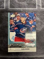 2017-18 Upper Deck Young Guns 215 Gabriel Carlsson Columbus Blue Jackets 