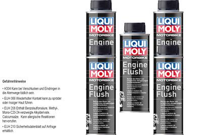 5x Liqui Moly Motorbike Engine Flush Motor Reinigung Reiniger Motorrad 250 ml