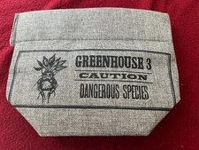 The Wizarding Trunk  HARRY POTTER   HERBOLOGY  GREENHOUSE  3 CANVAS BAG HOLDER