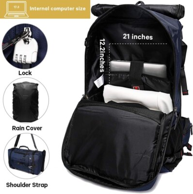 KAKA Travel Backpack 40L Multi-Functional Waterproof Fits 17