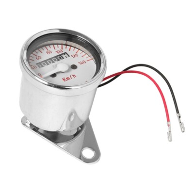 Motorcycle LED Speedometer Odometer Tachometer Double Gauge Backlit Counter