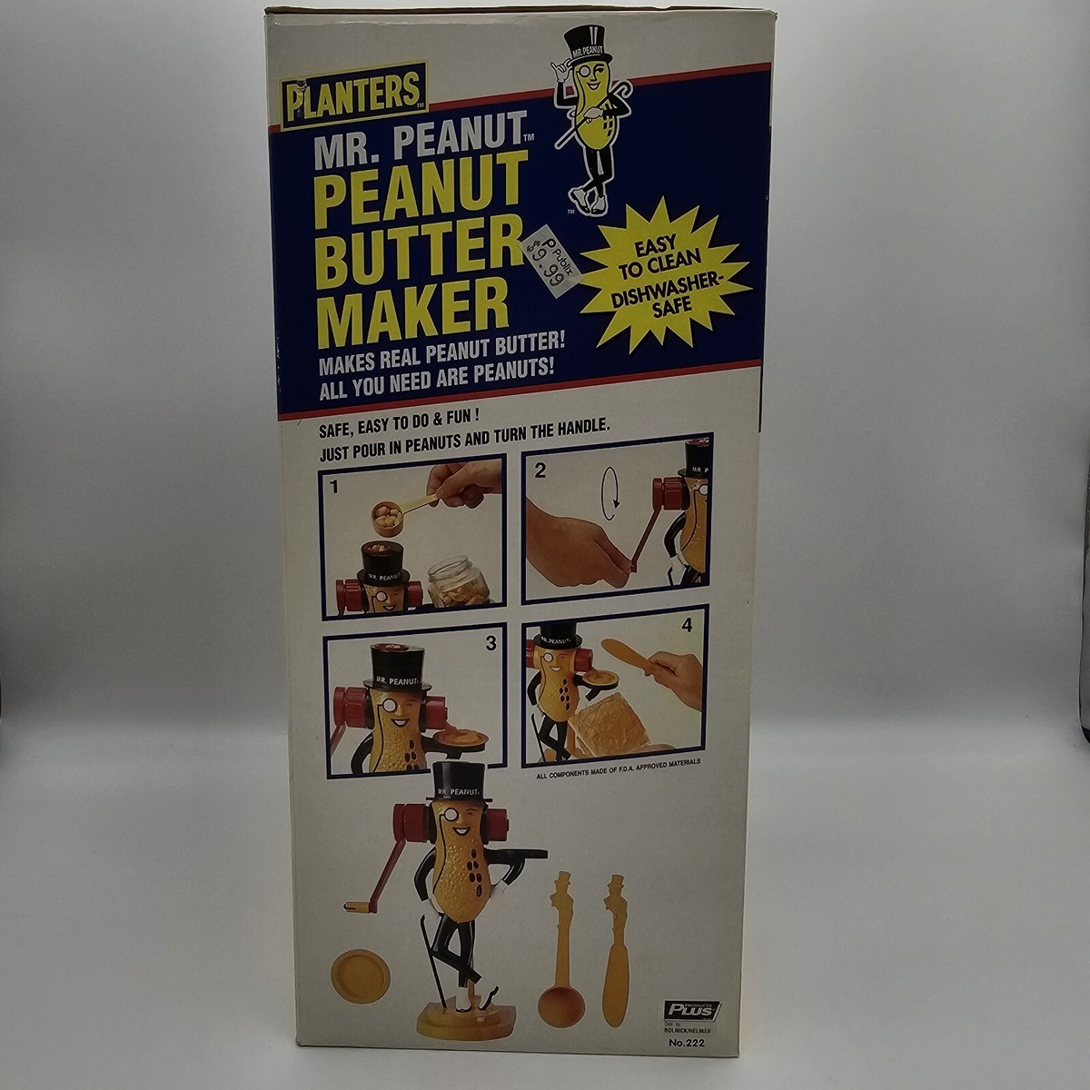 Vintage 1996 Planters Mr Peanut Peanut Butter Maker NIB | eBay