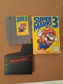 Super Mario Bros 3 NES Nintendo Entertainment System Spiel 1988 PAL OVP