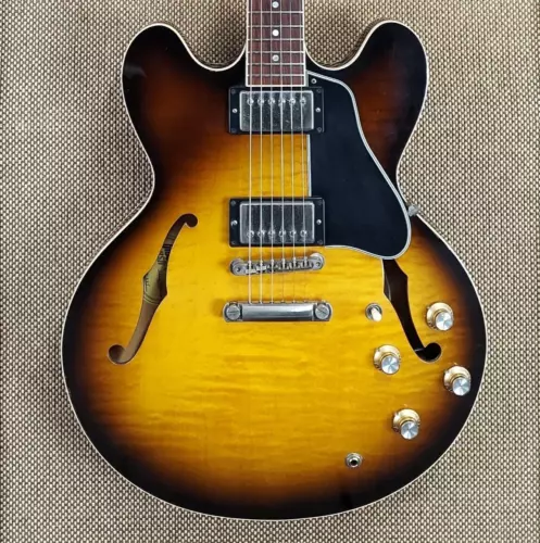 2001 Gibson ES-335 - Flame Maple Top - Great Condition - Rich Tone