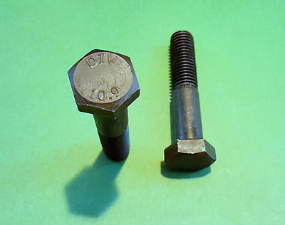 2x Sechskantschrauben M24x120 - Stahl 10.9 DIN 933