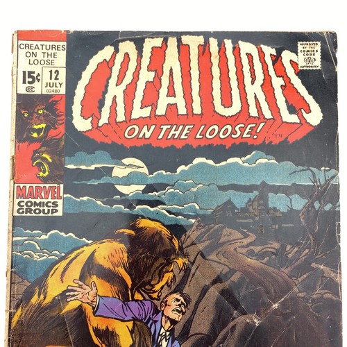 Creatures On The Loose #12 July 1971 Bronze Age Marvel Comics - Picture 3 of 11