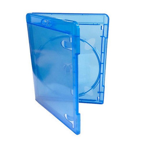 25 Single Slim Blu ray Case 11 mm Spine Amaray New Empty Replacement Disk Cover - Afbeelding 2 van 3