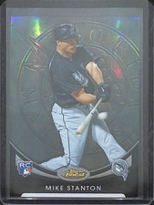 2010 Topps Finest Redemption Rookie Refractor #FFR-5 Mike Stanton No 124 of 199