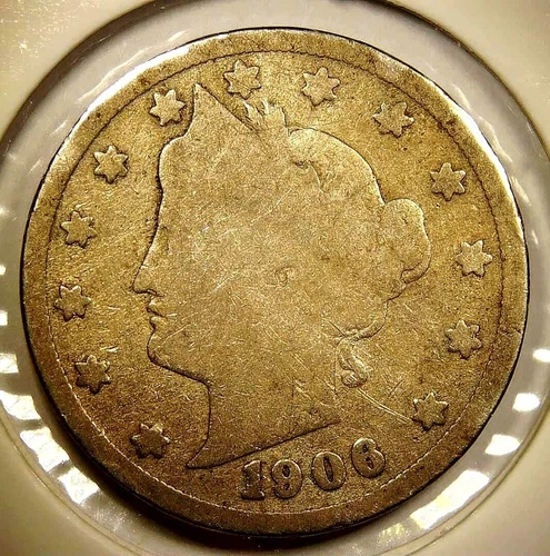 Photo of a 1906-P Liberty Nickel from an eBay listing that sold on Jul 17, 2026