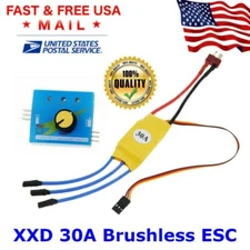XXD 30A RC Brushless Speed Controller ESC + Servo Tester for RC Drone parts US