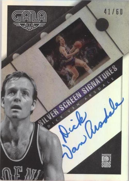 2014-15 Panini Gala - Silver Screen Signatures Dick Van Arsdale #SS-DVA ...