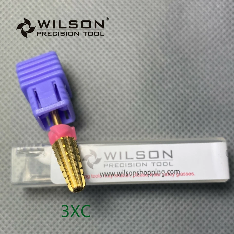 Brocas Volcano -Revestimiento arco iris Broca de clavo de carburo Wilson VENDEDOR DE EE. UU. Foto 4 de 4