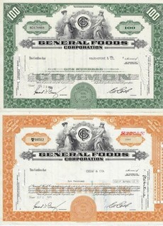 2 x General Foods Corp. Amerikanische Kaufhauskette der 70er Jahre