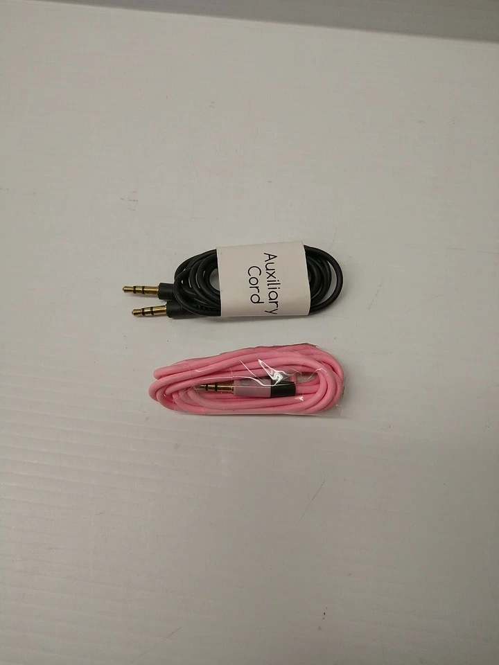 2 Cable. Male to Male Aux Cable Cord  Car Audio Headphone  - Image 2 of 4