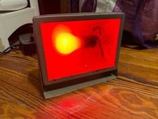 Vintage Coastar Darkroom Lamp Orange Light with Bulb Tested Dark Room