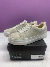 Betsey Johnson Sidny Pearl Platform Sneakers Women  s 6 NIB Wedding Dance