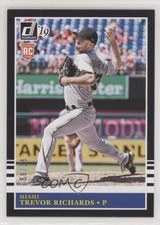 2019 Panini Donruss Retro 1985 Holo Back 92/99 Trevor Richards #201 uk2