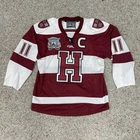 2015 Rivalry On Ice Kyle Criscuolo #11 Official Game Worn Harvard Hockey Jersey