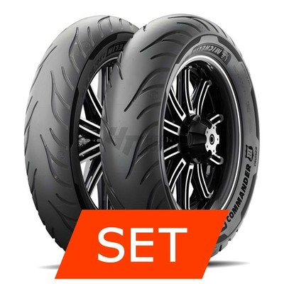 Reifenset Michelin Commander III Cruiser für Harley Davidson FXDL Dyna Low Rider