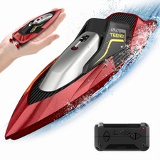 S5 RC Racing Boat 2.4GHz 20 MPH, for Pools Lakes Rechargeable Gift for Kids