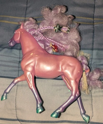 Vintage Kenner Fashion Star Fillies Joelle 1987 Purple Horse - Picture 2 of 2