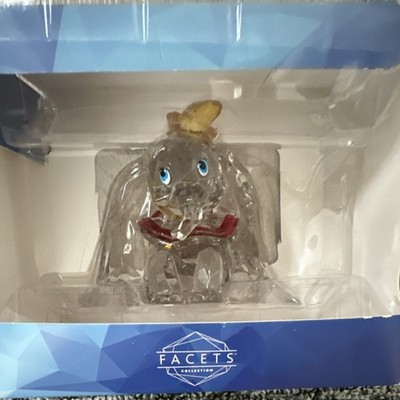 Disney Enesco Dumbo Facets Showcase Collection Figurine Glossy Plastic Boxed