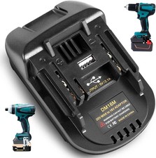 Battery Adapter For Milwaukee For Dewalt 20V Li-ion Convert for Makita 18V Tool